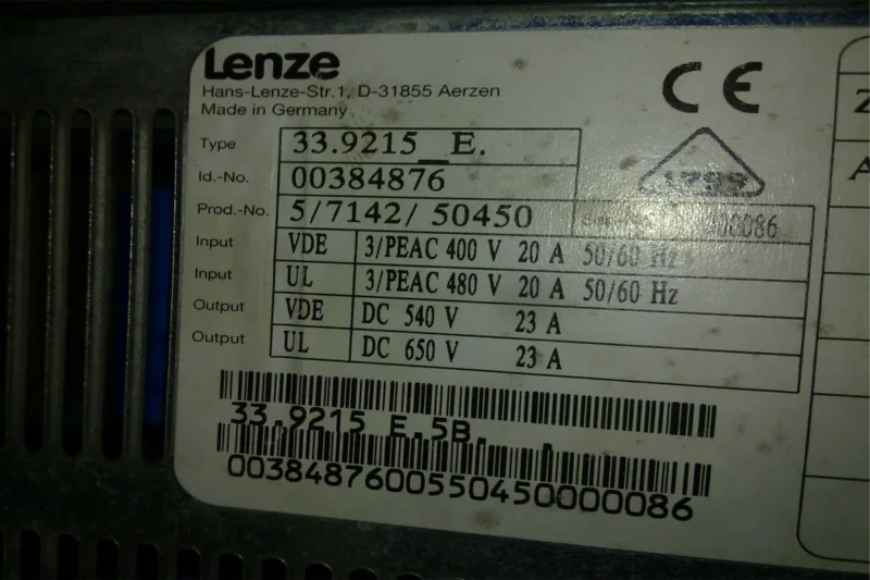 LENZE- 33.9215-E