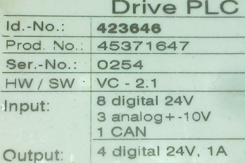 LENZE- DRIVE PLC 423646
