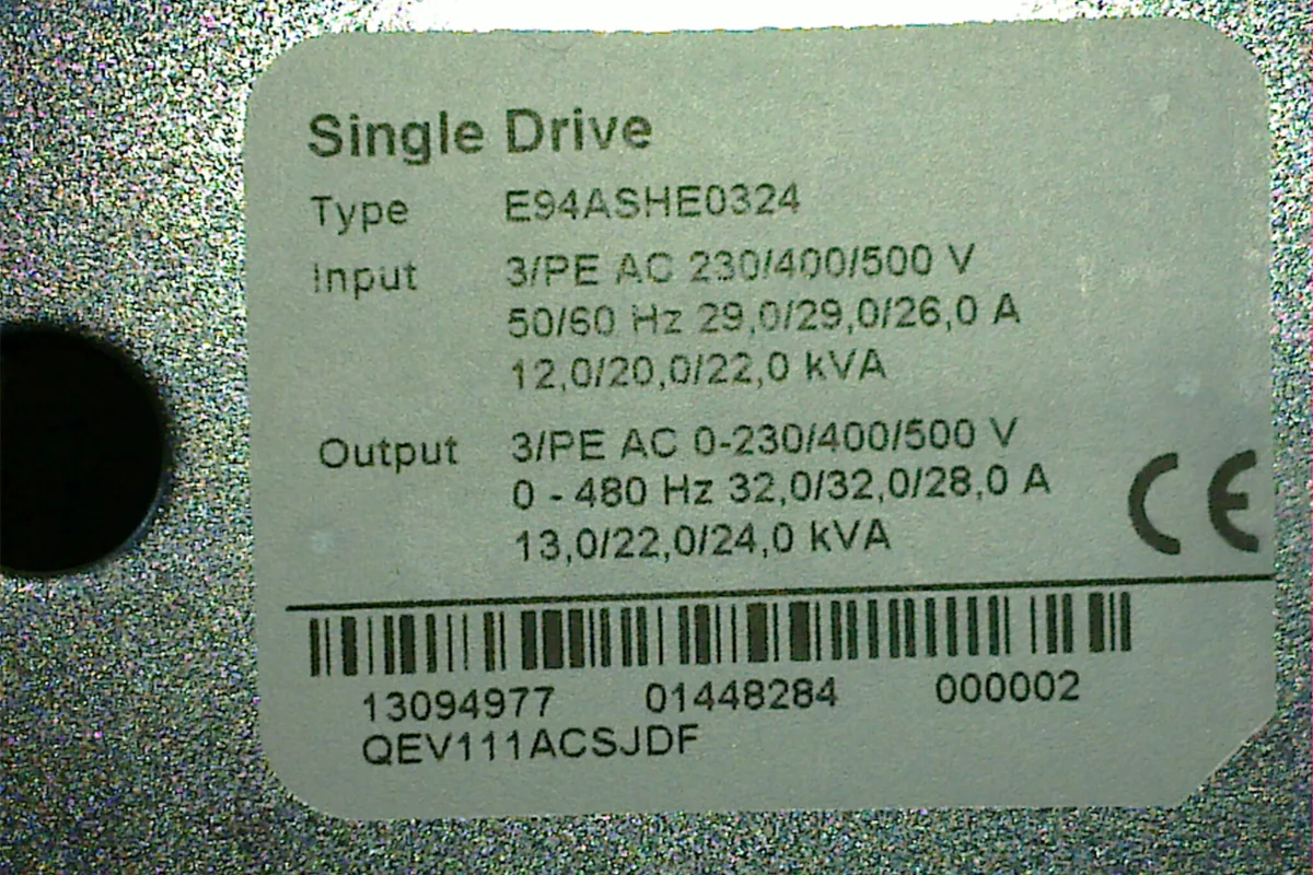 LENZE- SİNGLE DRİVE E94ASHE0324