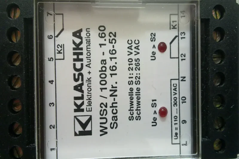 KLASCHKA WU S2 100BA 1.60 WU S2 100BA 1.60
