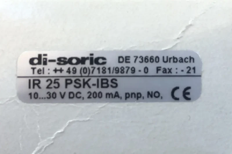 DI-SORIC - IR25 PSK-IBS