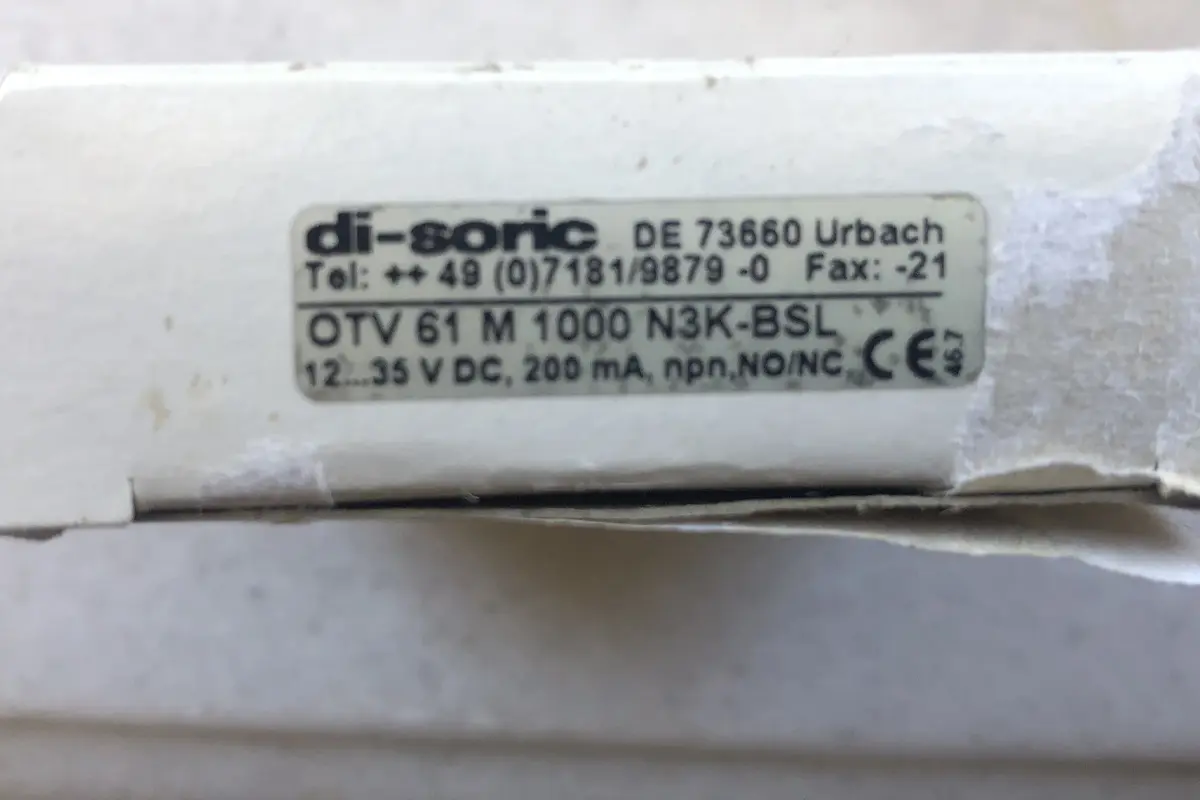 DI-SORIC - OTV61M1000N3K-BSL