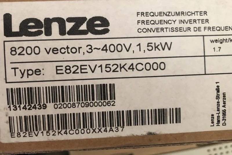 LENZE - E82 - EV 751 K2C000