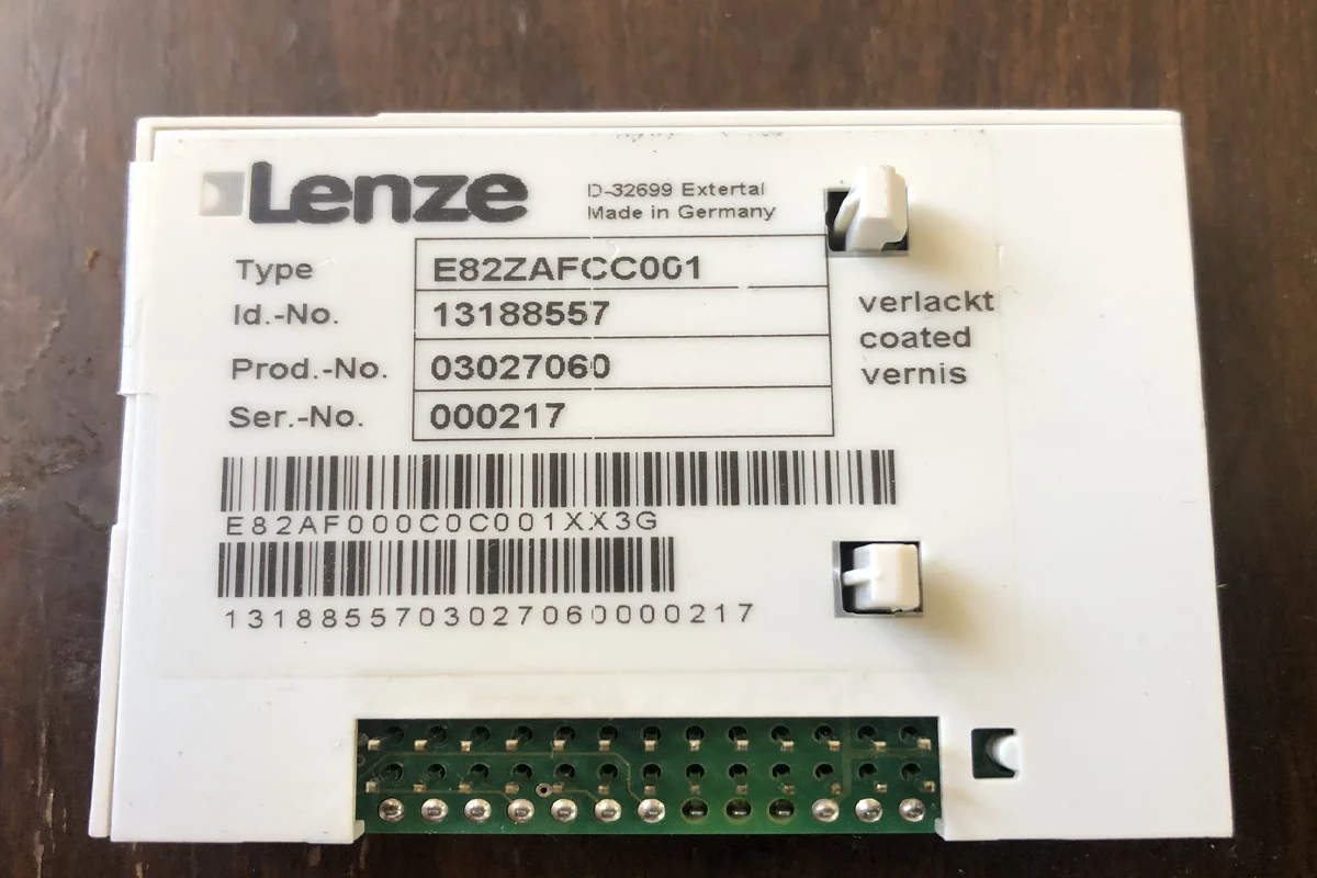 LENZE - E82 - ZAFCC001
