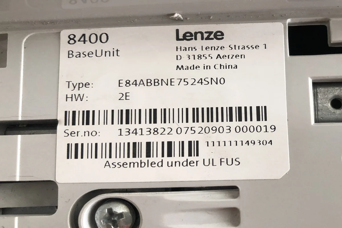 LENZE - E84 - ABBN-E7524SN0