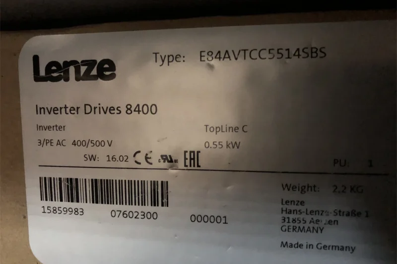 LENZE - E84 - ATCC-5514SBS