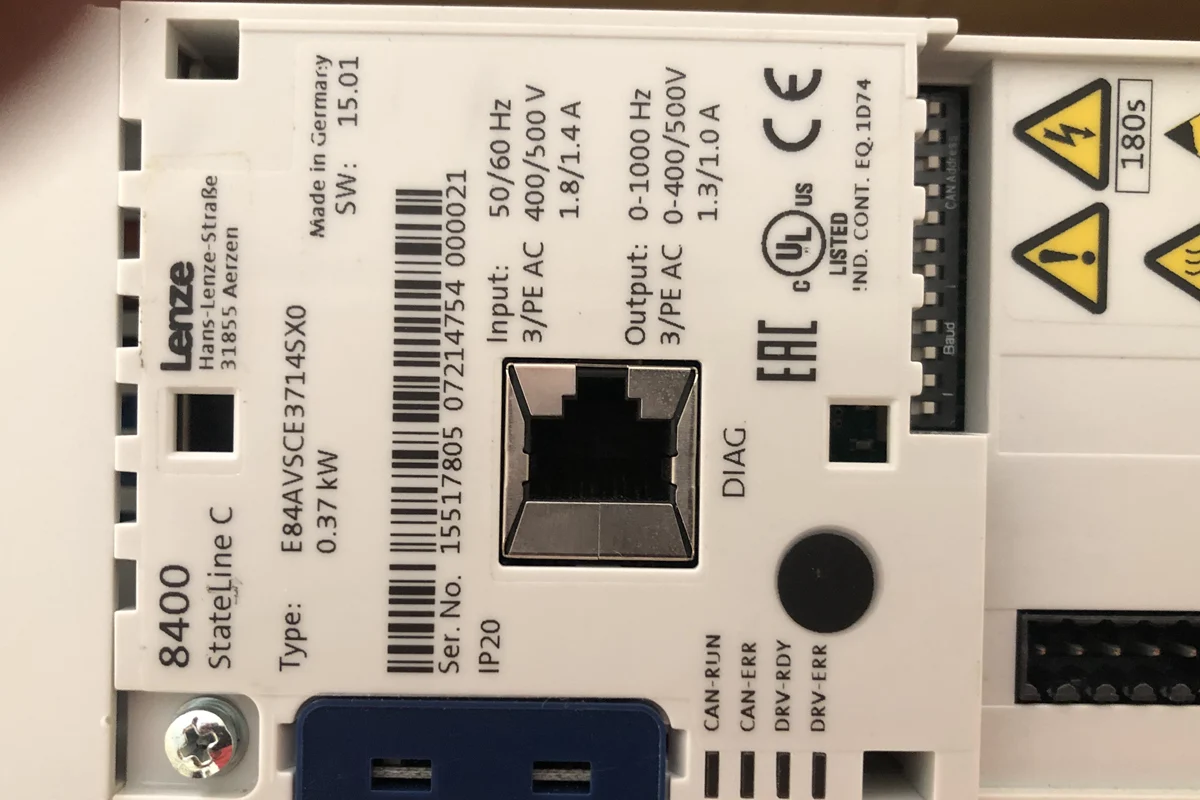 LENZE - E84 - AVSCE-3714SX0