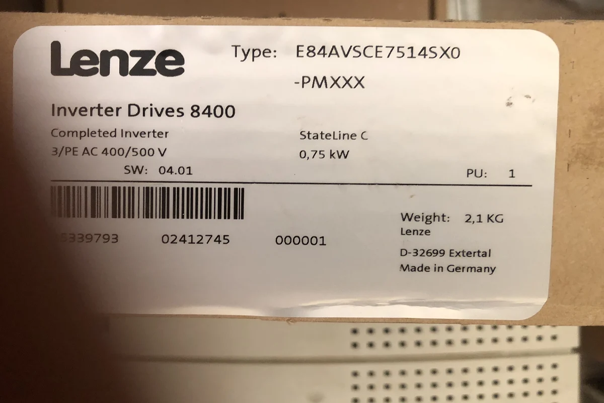 LENZE - E84 - AVSCE-7114SX0