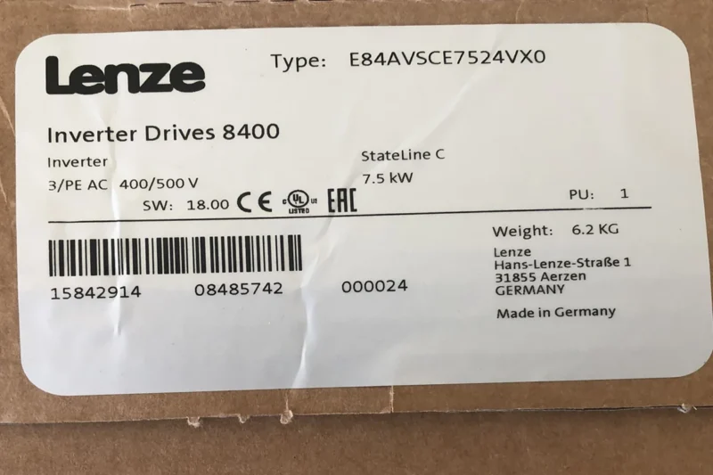 LENZE - E84 - AVSCE-7524VX0