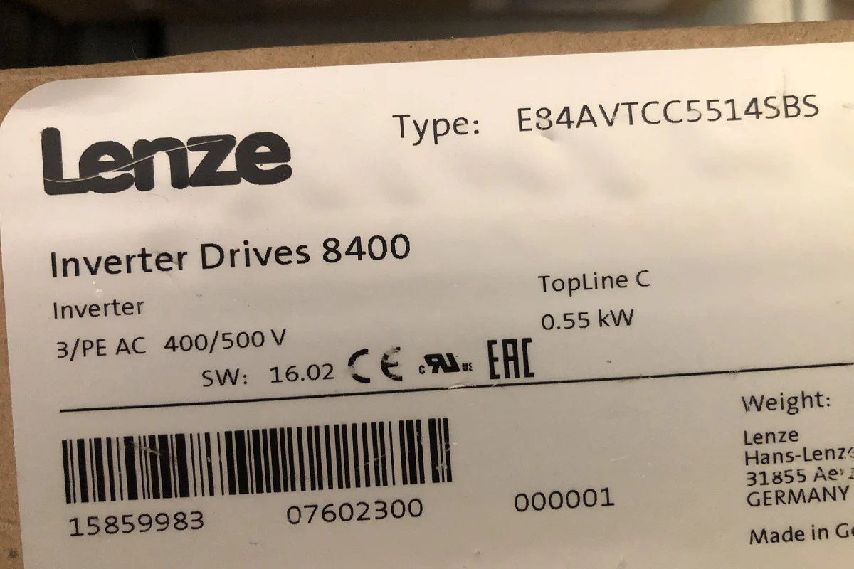 LENZE - E84 - AVTCC-5514SBS
