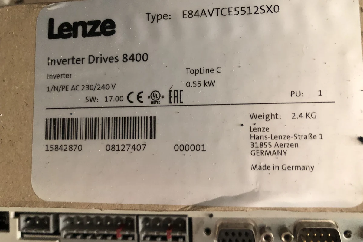 LENZE - E84 - AVTCE-5512SX0