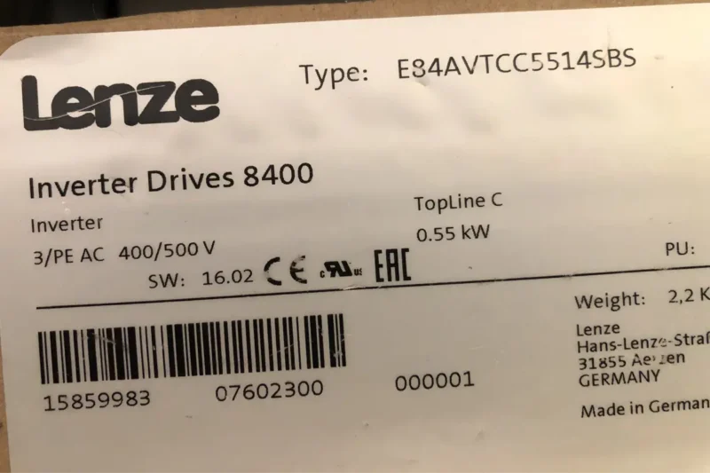 LENZE-E84 AVTC C55 14SBS