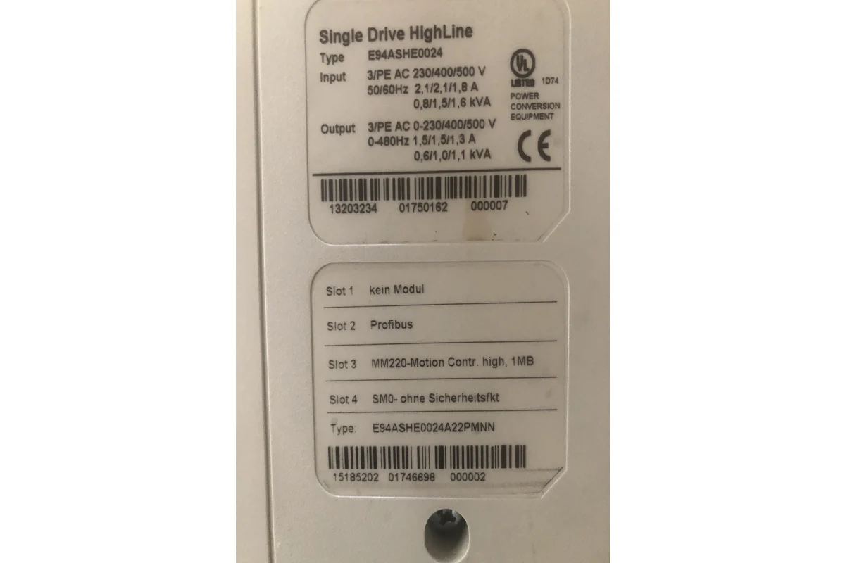 LENZE - E94 - ASHE0024