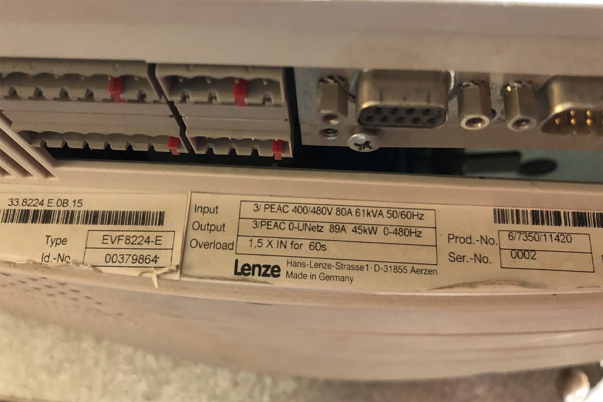LENZE - E82 - EV F8 224 E