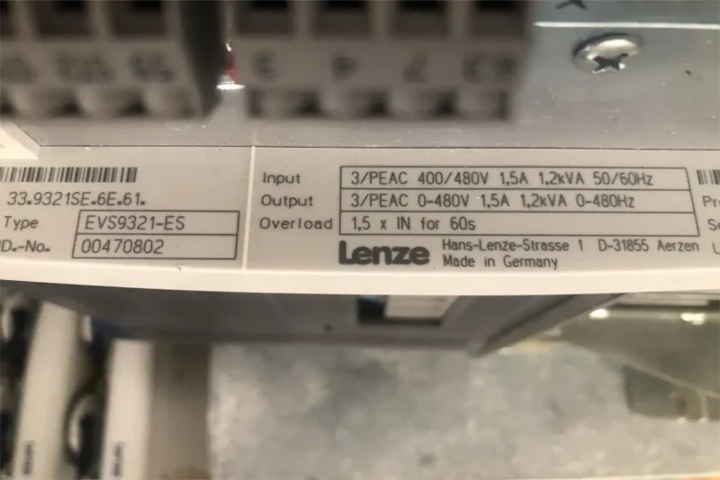 LENZE- EVS 9321 - ES