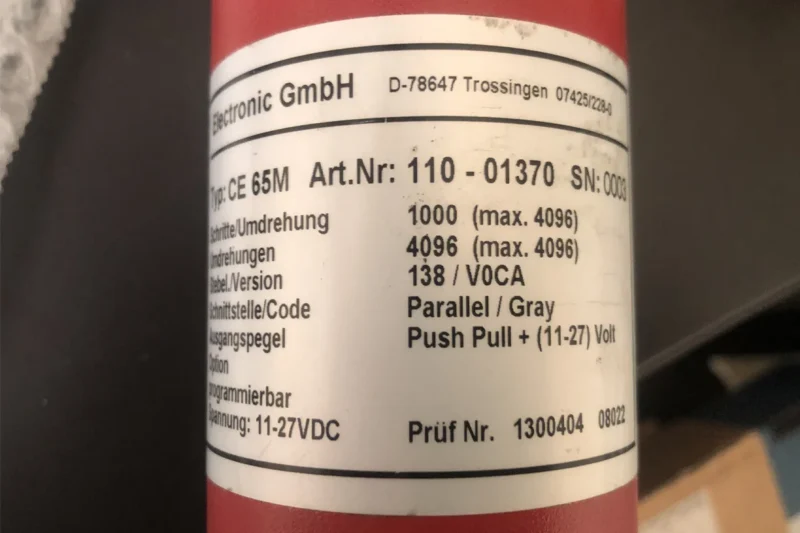 TR ELECTRONIC - 110-01370