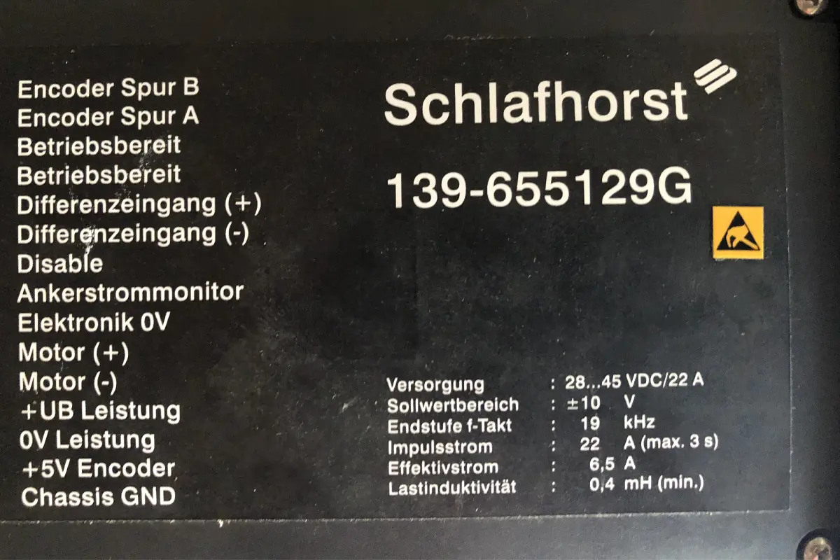 SCHLAFHORST-BİLD 1683