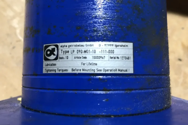 ALPHA GETRIEBE-LP090-M01-10