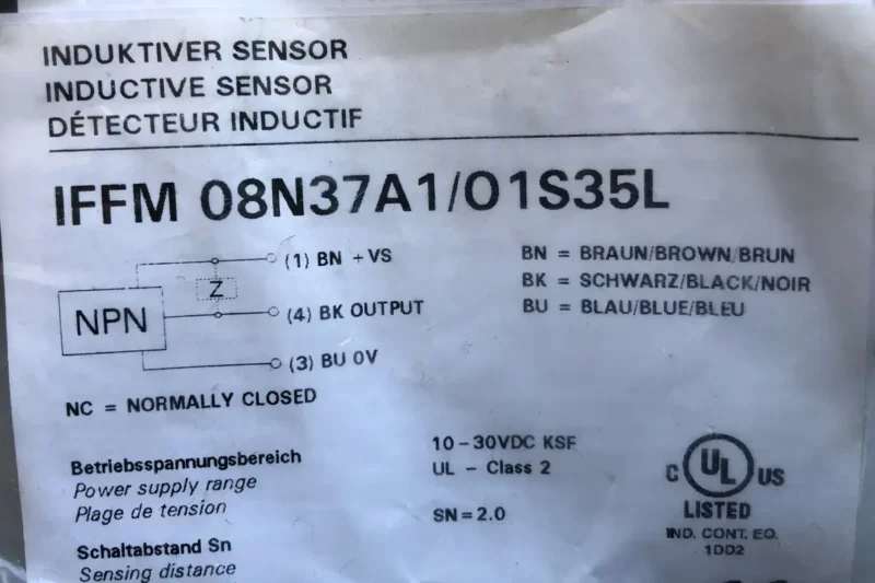 BAUMER-İFFM08N37A1-01S35L