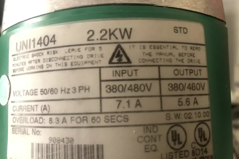 CONTROL TECHNIQUES-UNİ1401