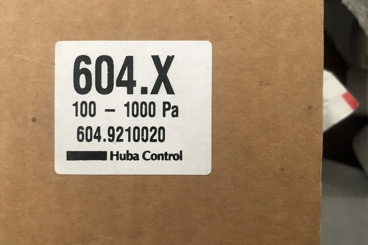 HUBA CONTROL-604.X