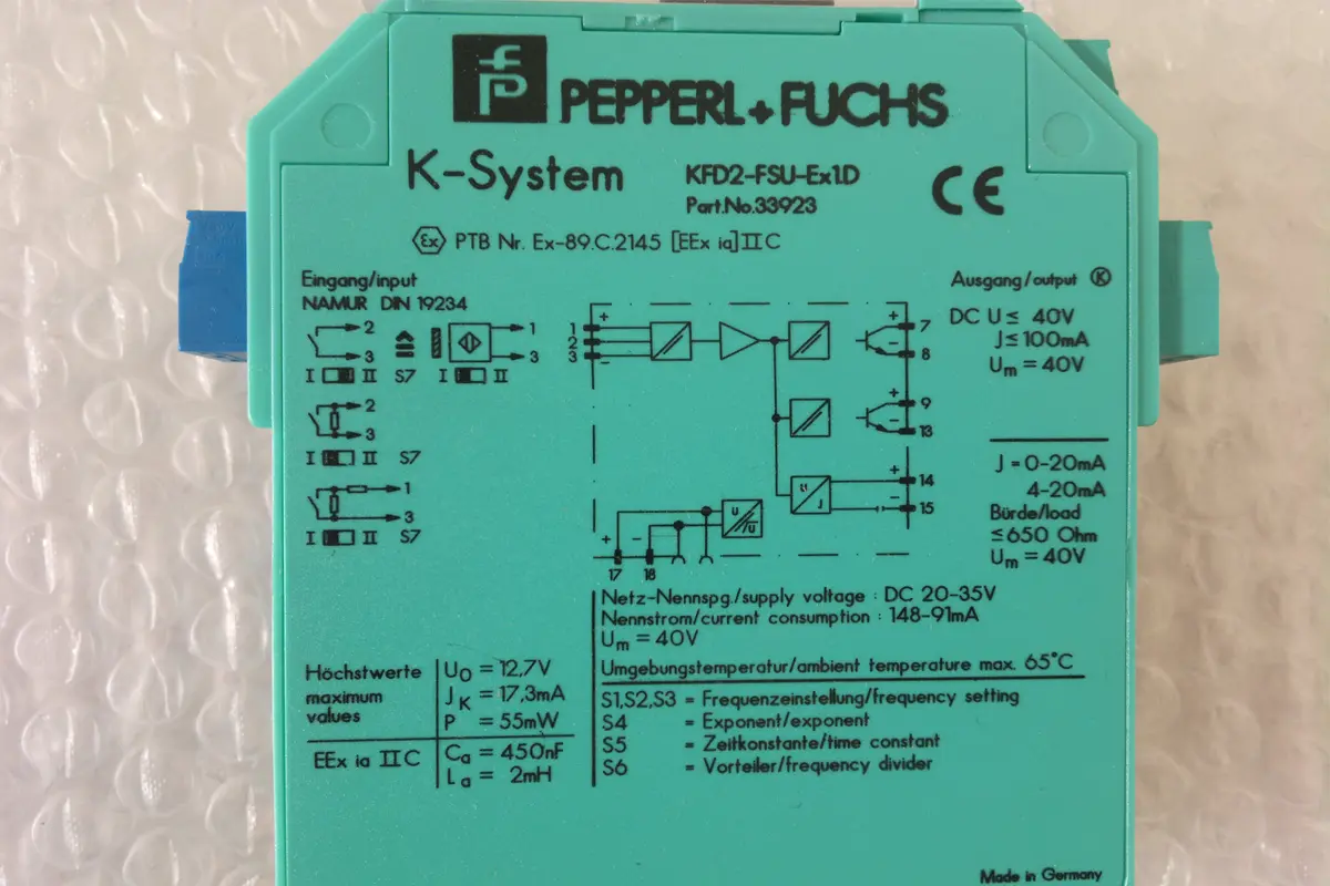 PEPPERL+FUCHS-KFD2-FSU-EX1D