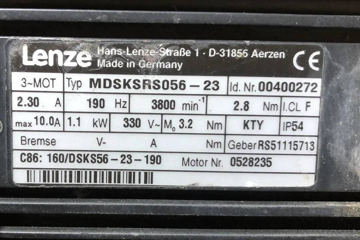LENZE-MDSKRS056-22