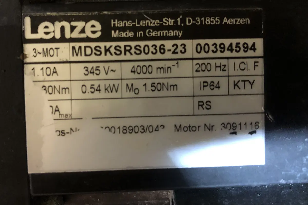 LENZE-MDSKRS056-23