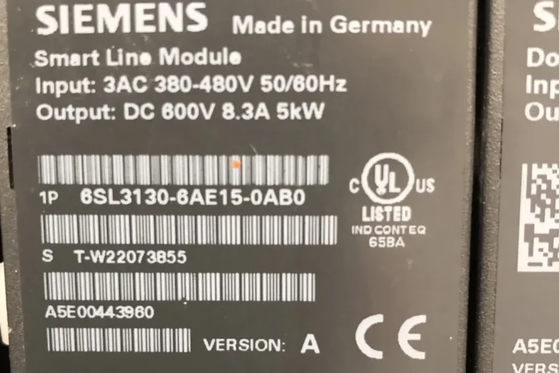SIEMENS-6SL3130-6AE15-OABO