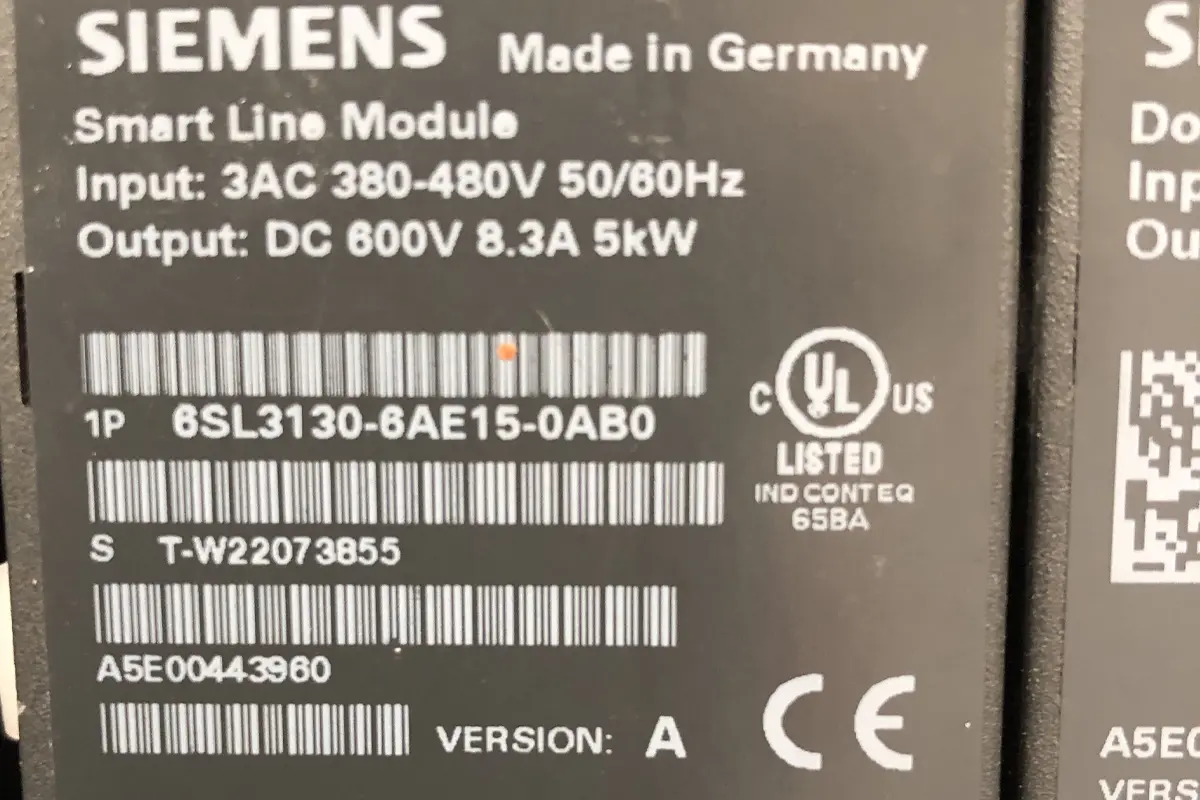 SIEMENS-6SL3130-6AE15-OABO