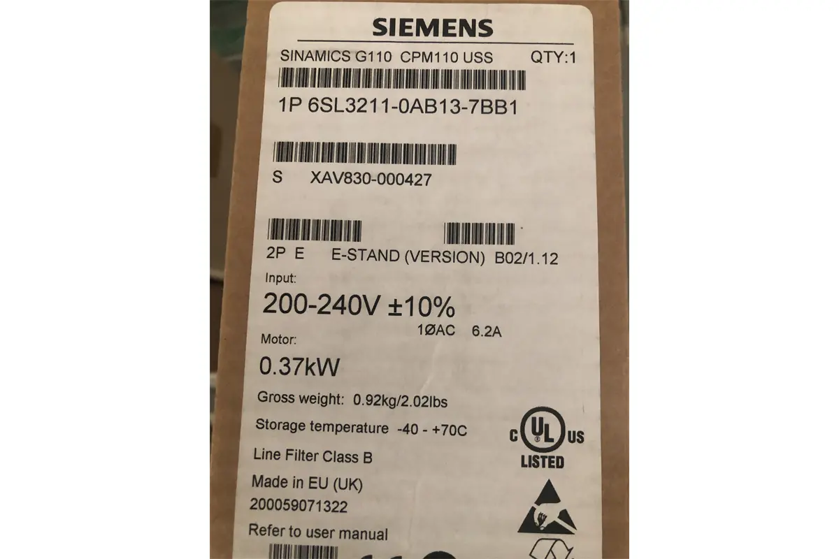SIEMENS-6SL3211-OAB13-7BB1