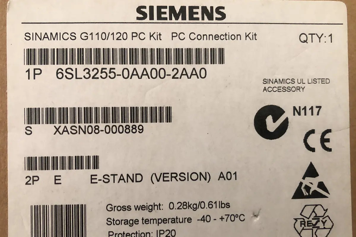SIEMENS-6SL3255-OAAOO-2AAO